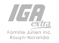 IGA extra, famille Julien inc, Rouyn-Noranda logo