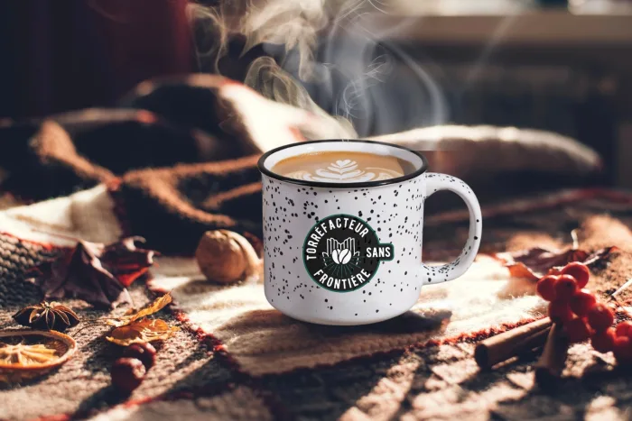 Tasse signature émaillée