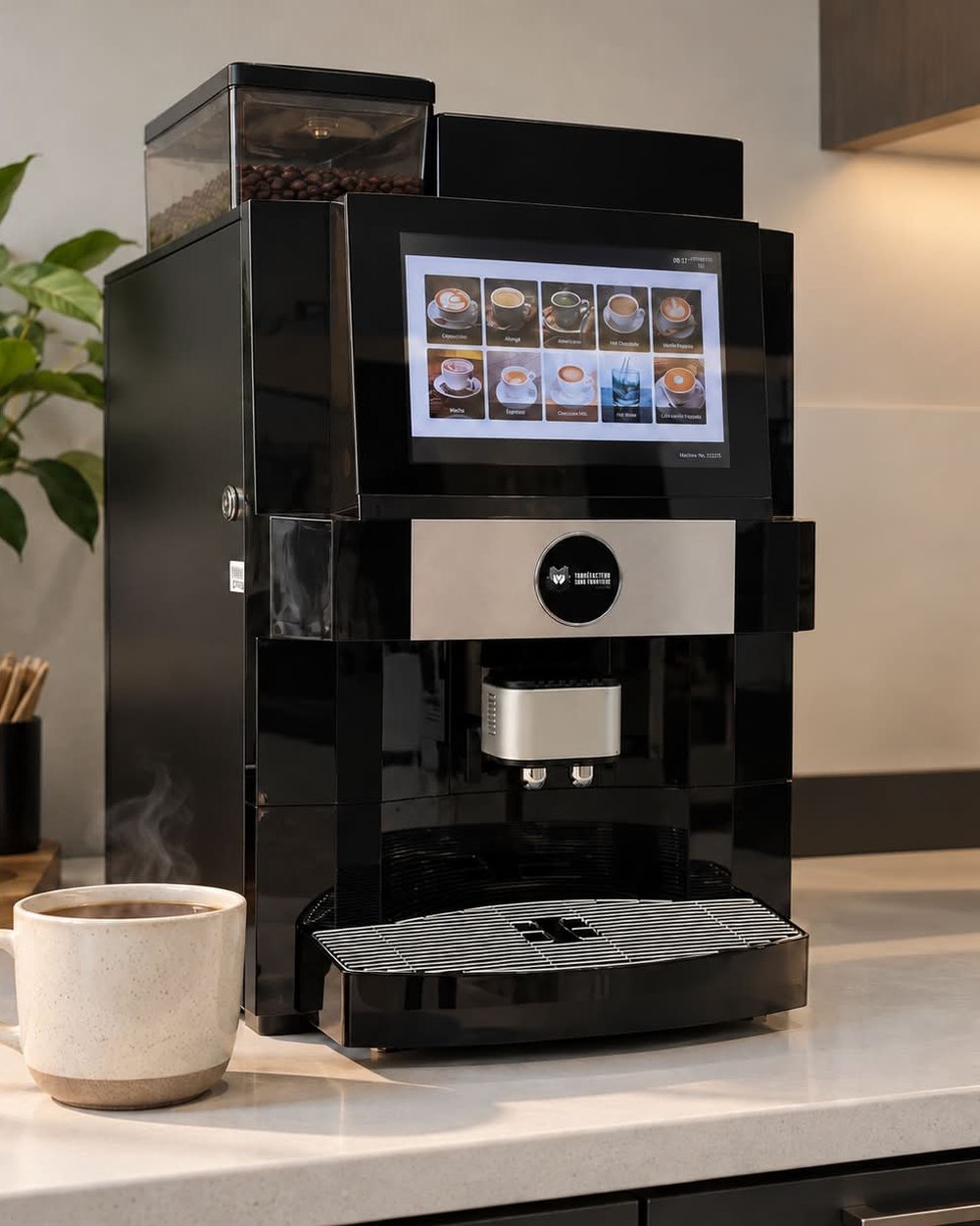 Machine à café automatique Torréfacteur sans frontière pour entreprise